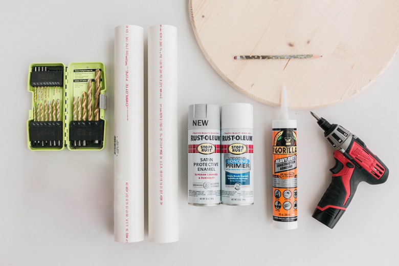 Here's what you'll need to build your ribbed side table.