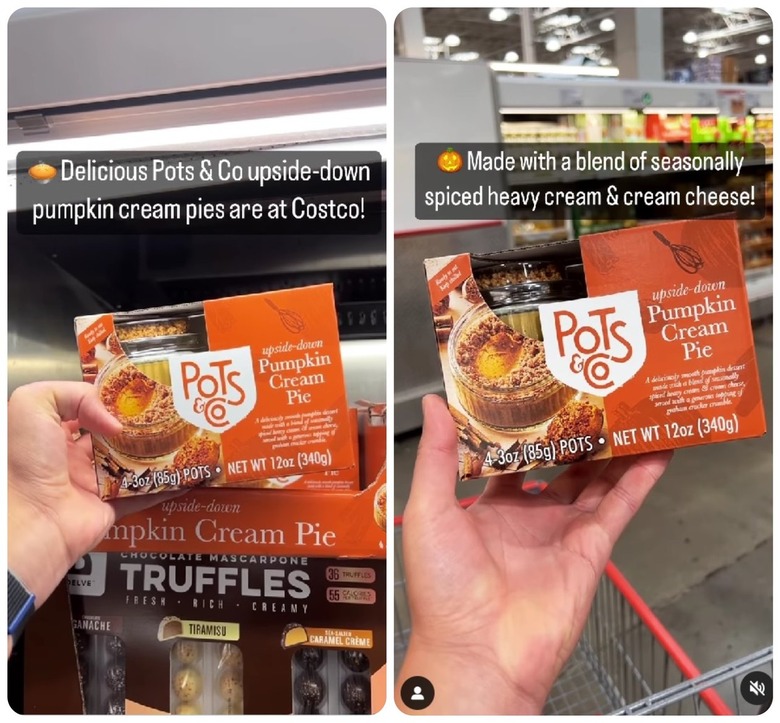 Pots & Co Upside-Down Pumpkin Cream Pies