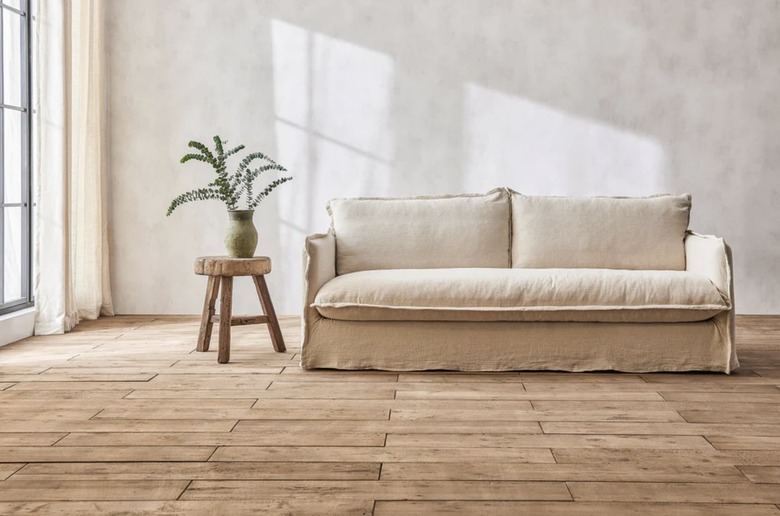 sixpenny flanged seam couch