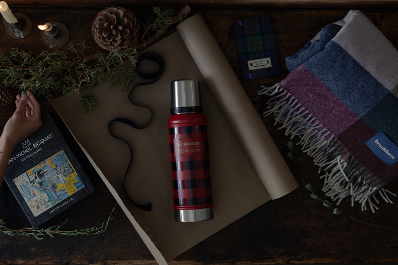 gifting spread with puzzle