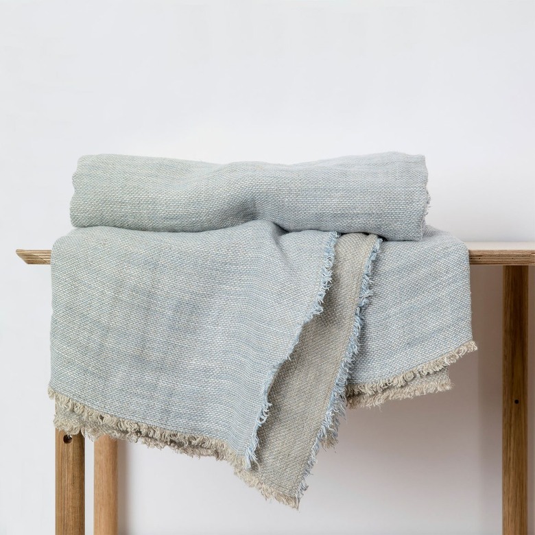 CULTIVER Mira Linen Throw