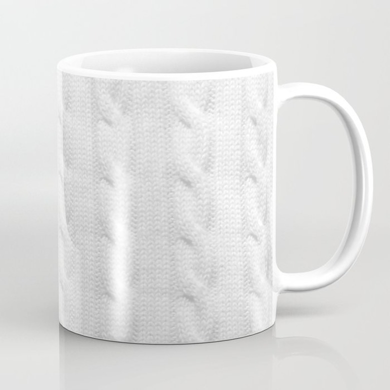 Society6 Cable Knit Mug