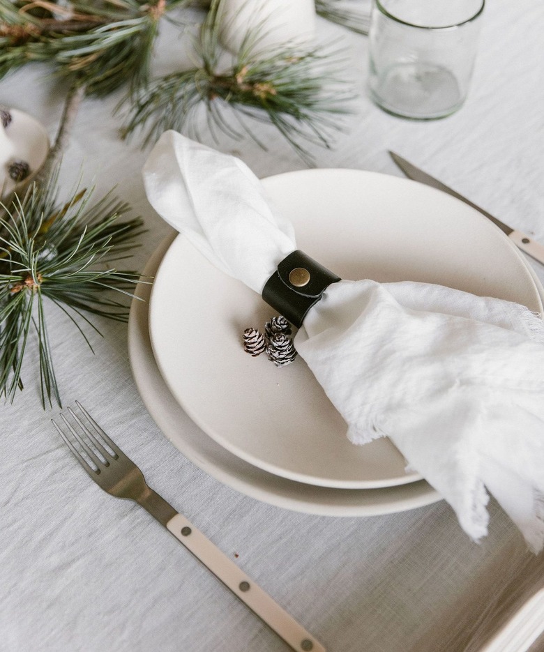 Jenni Kayne Leather Napkin Rings