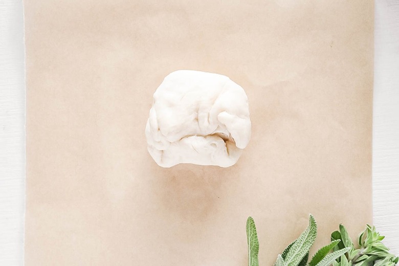 Brie cheese wrapped in biscuit dough