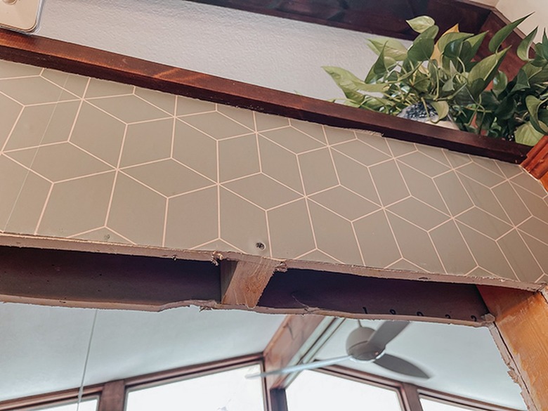 Add screws into the studs that no longer have supports.