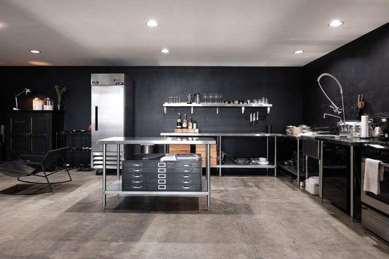 Industrial kitchen in downtown Los Angeles