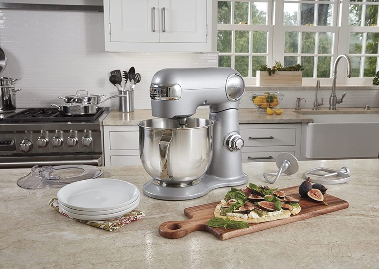 cuisinart mixer in kitchen