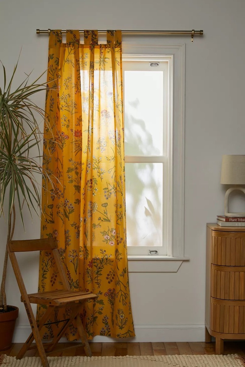 Urban Outfitters Myla Floral Window Panel