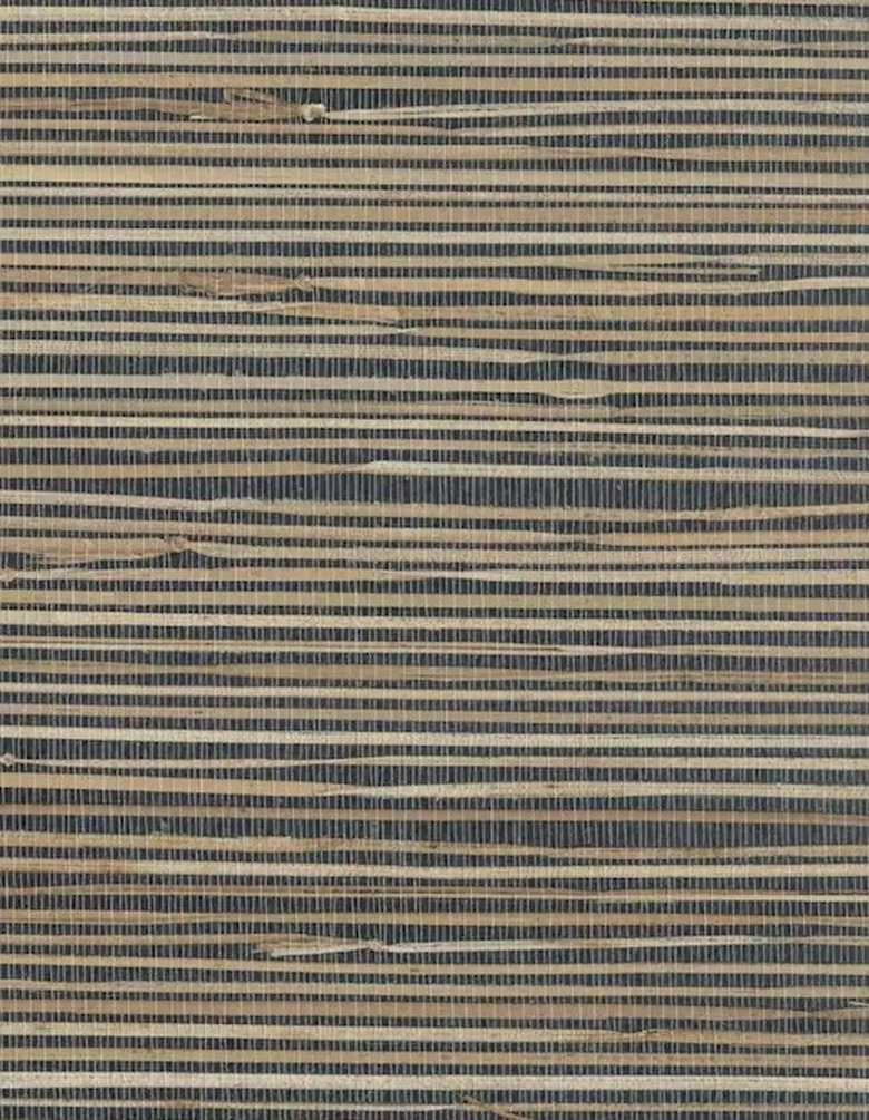 Grasscloth neutral wallpaper