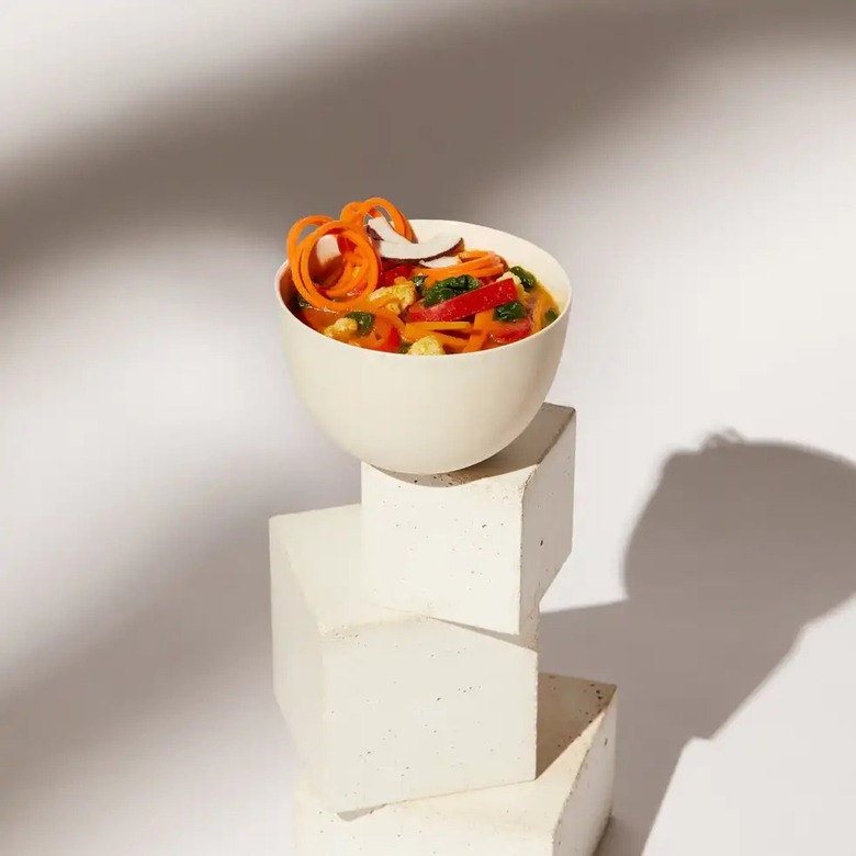 Daily Harvest Carrot + Coconut Curry Soup