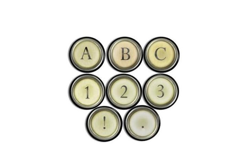 drawer pulls made of typewriter keys