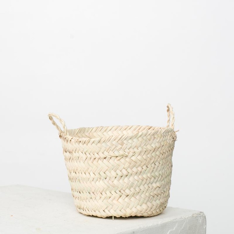 basket with handles