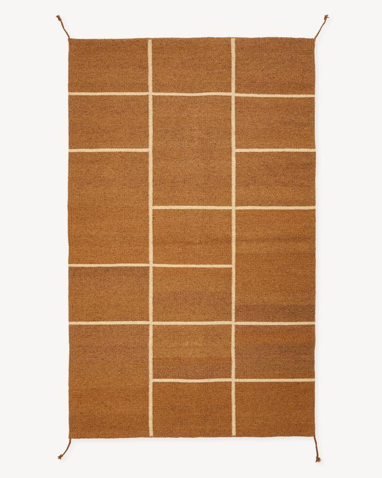 cedar grid rug