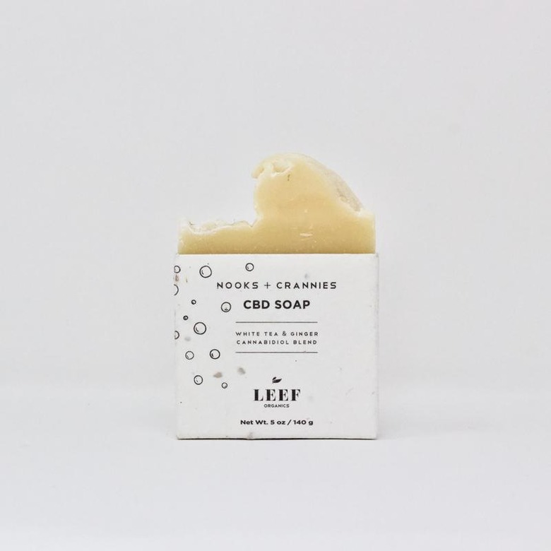 Leef Organics Nooks + Crannies CBD Soap