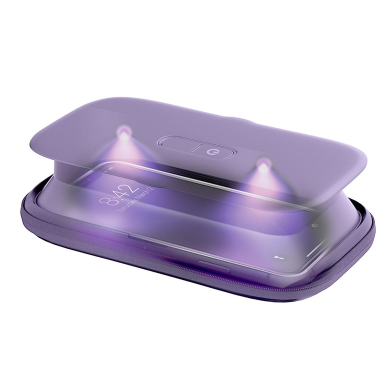 collapsible UV smartphone sanitizer