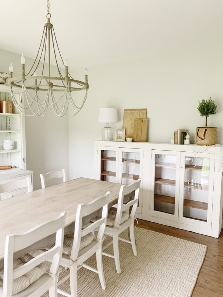 Antique buffet cabinet