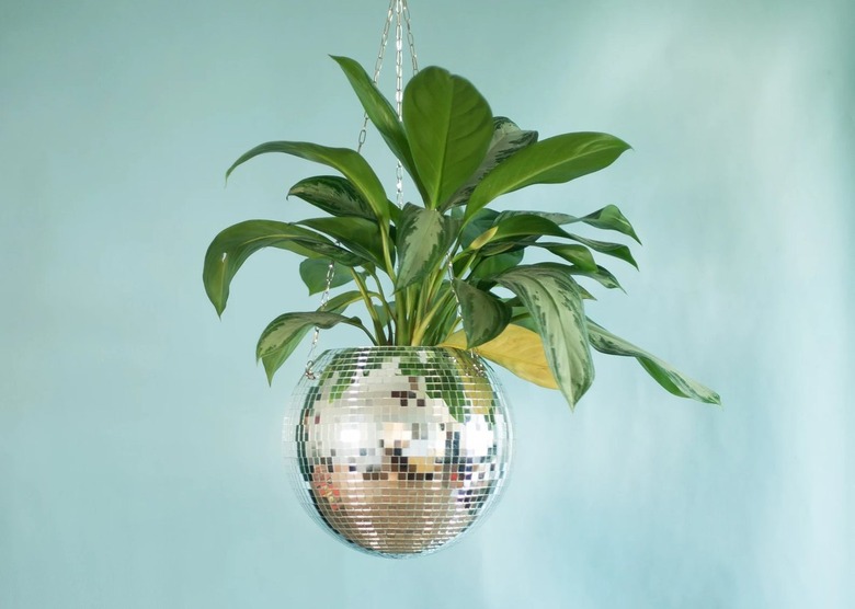 Dado Dado Designs Disco Ball Plant Hanger