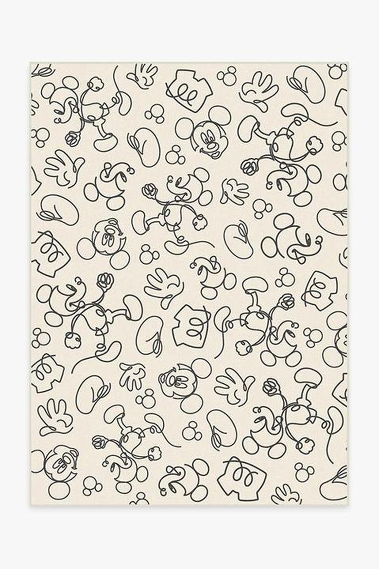 Ruggable Mickey Doodles Rug