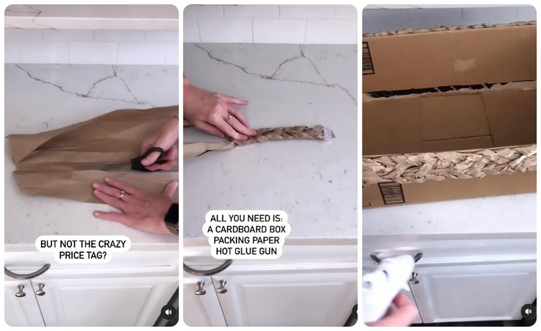 DIY faux hyacinth storage bins