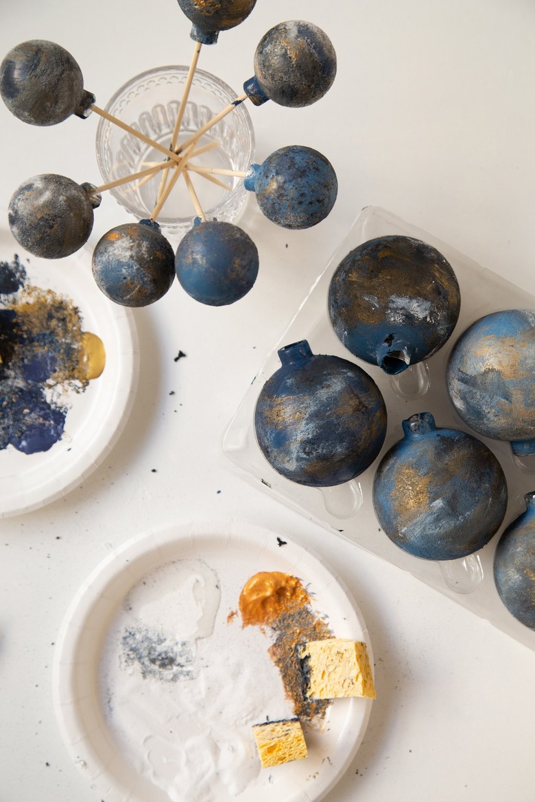 DIY vintage inspired ornaments