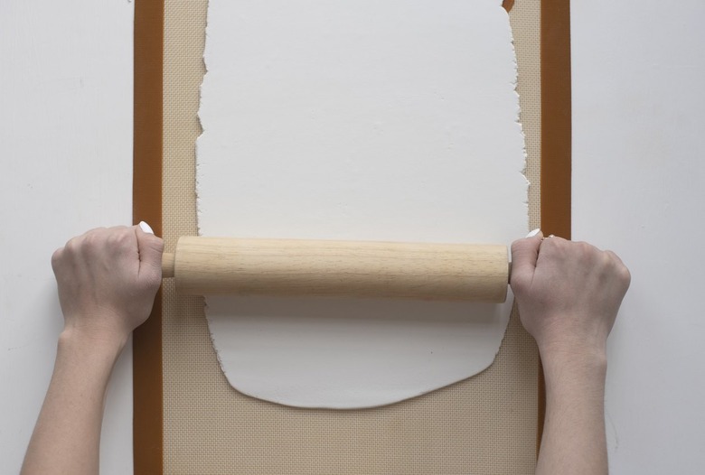 DIY Clay Holiday Village