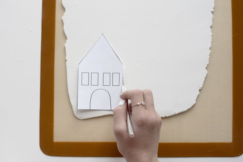 DIY Clay Holiday Village