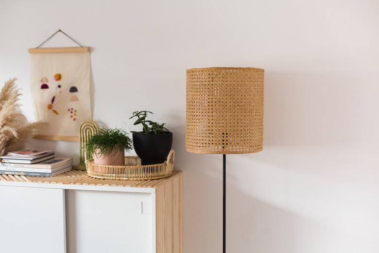 Rattan Lampshade DIY