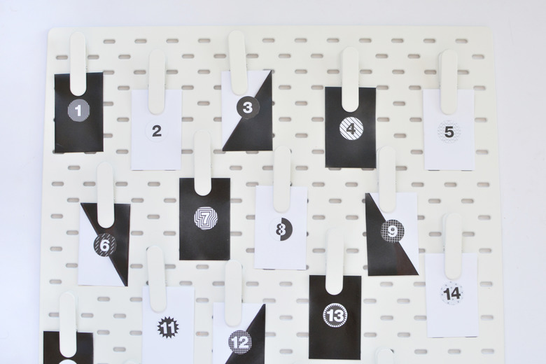 DIY Modern Advent Calendar