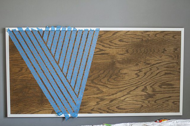 How to Make a Mod Painted Wood Headboard