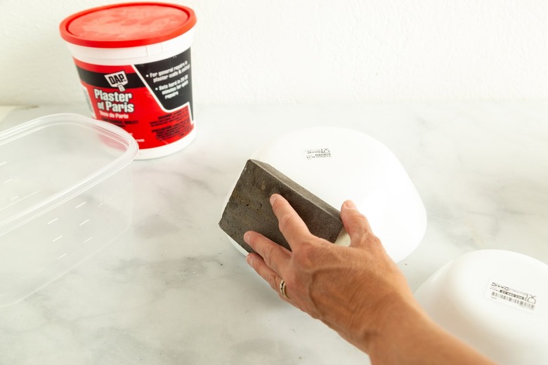 DIY Plaster Decorative Bowl