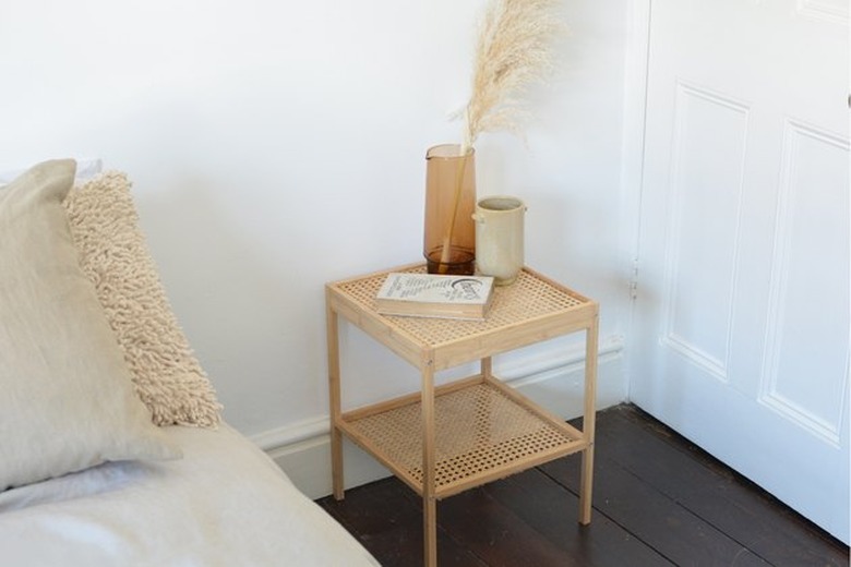 Cane nightstand