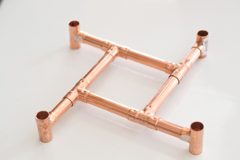 Add the Ts to attach the legs and top section.