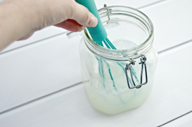 Whisk ingredients together.