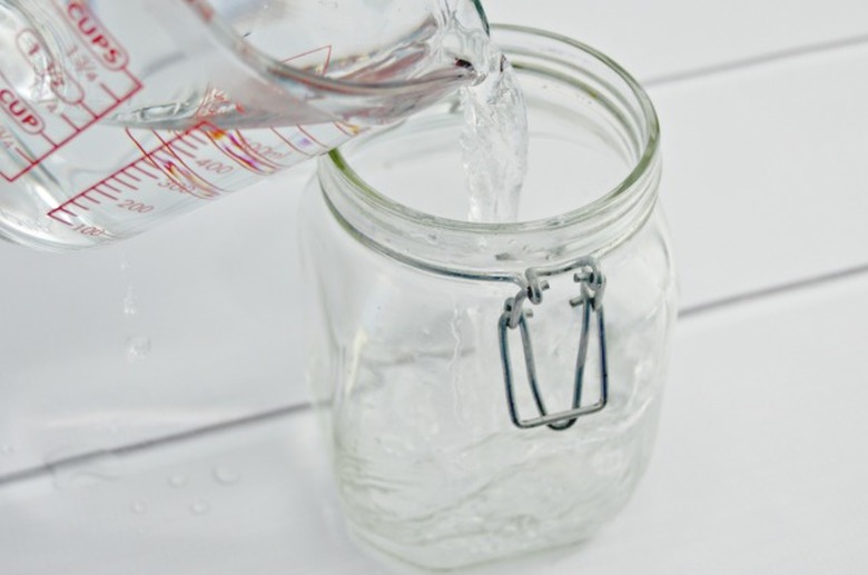 Add water to your container.