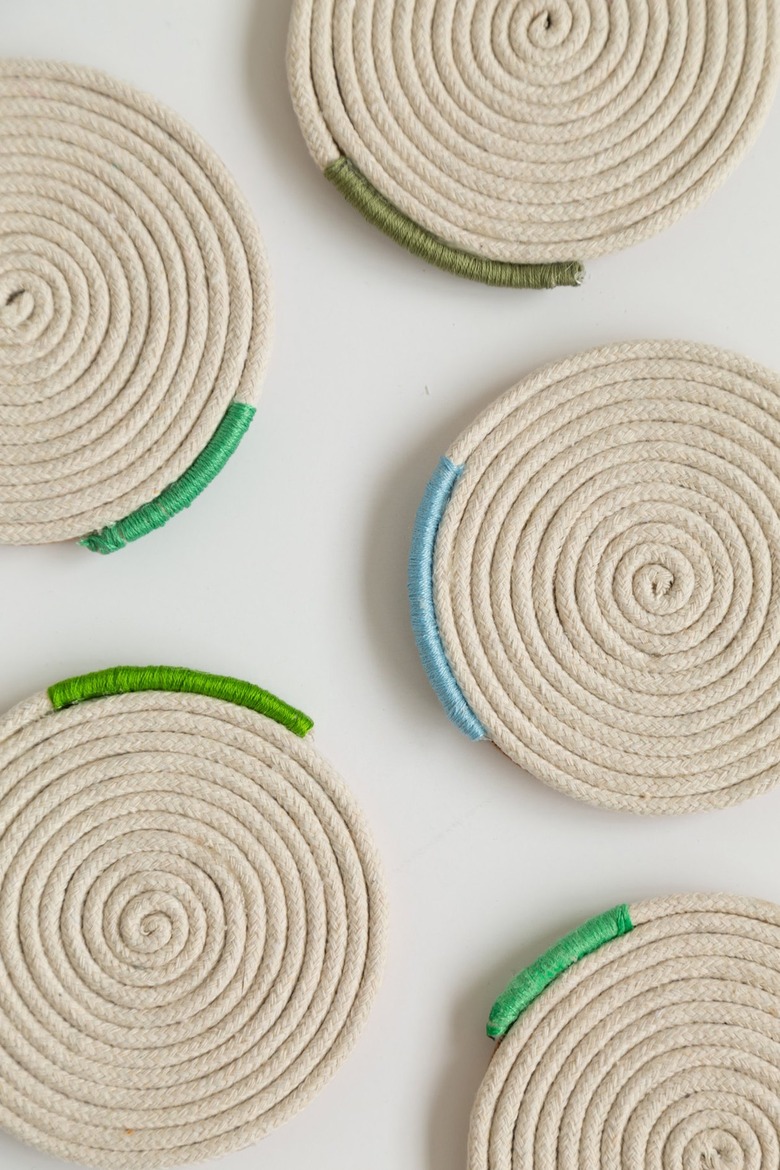 DIY Rope Coasters