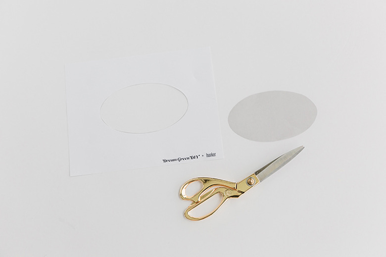 Print and cut out the template.