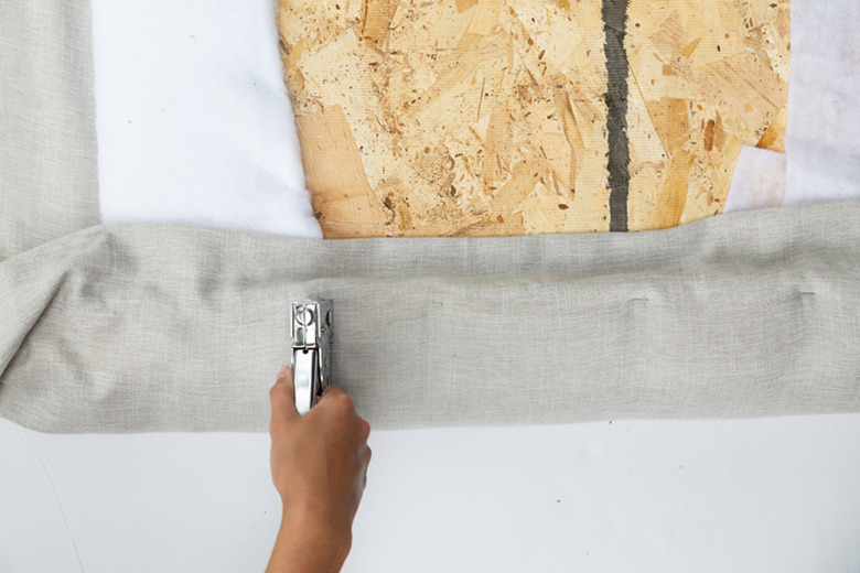 DIY upholstered headboard