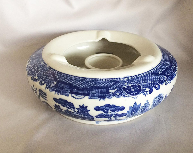 Antique porcelain tea warmer