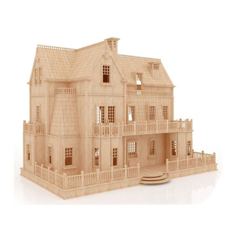 Gothic Villa Mansion Dollhouse Kit