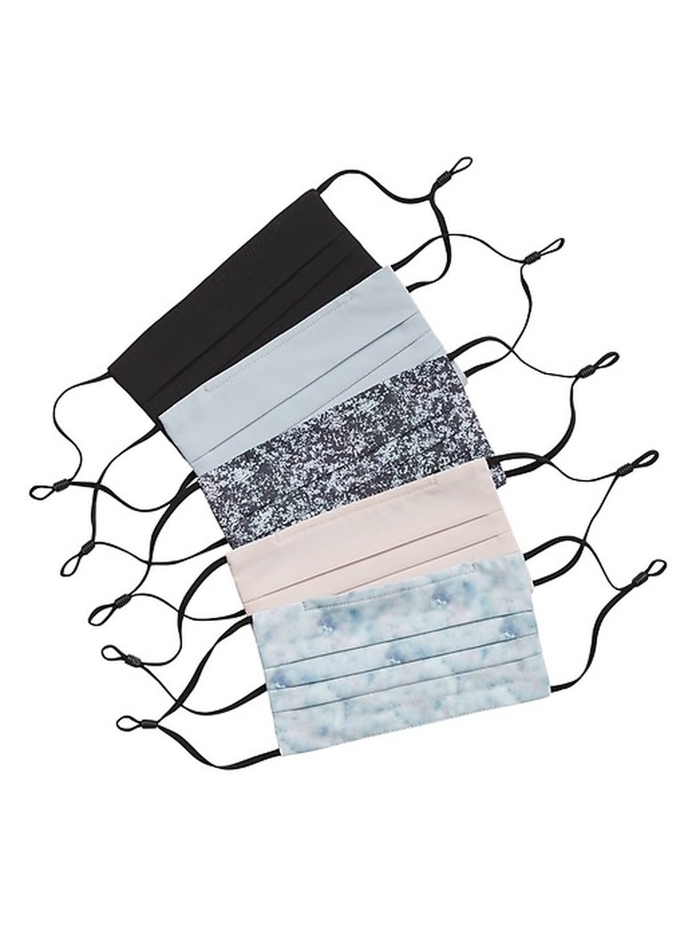 Athleta Everyday Non-Medical Masks 5-Pack in neutral multi
