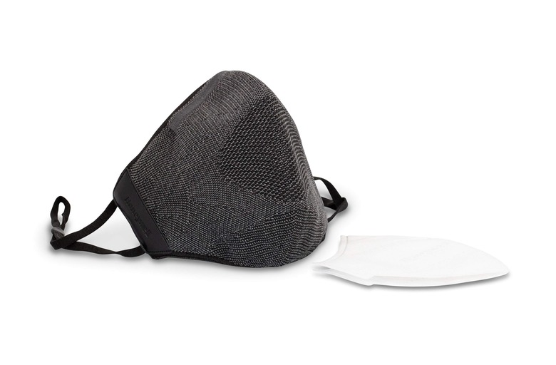 Honeywell Dual-Layer Face Cover with Replaceable Inserts in dark grey