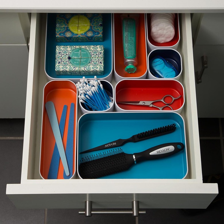 The Container Store Metal Drawer Organizer Starter Kit