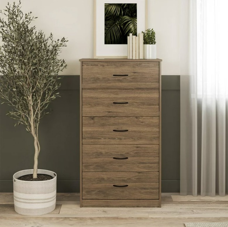 Mainstays rustic oak dresser