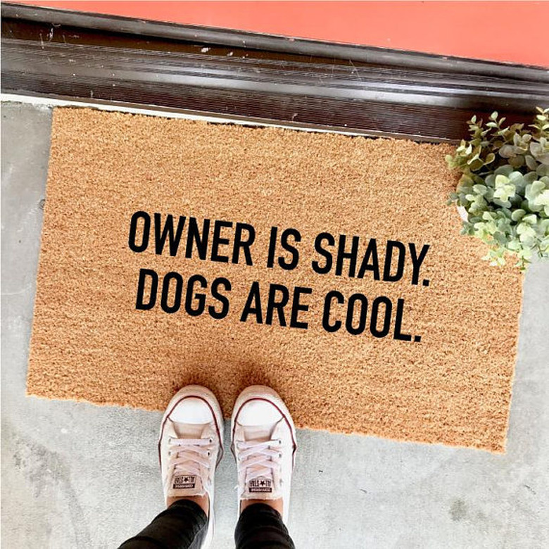 dog doormat