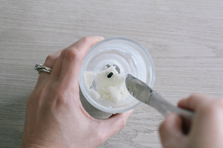 Cleaning frozen wax out of old candle jar