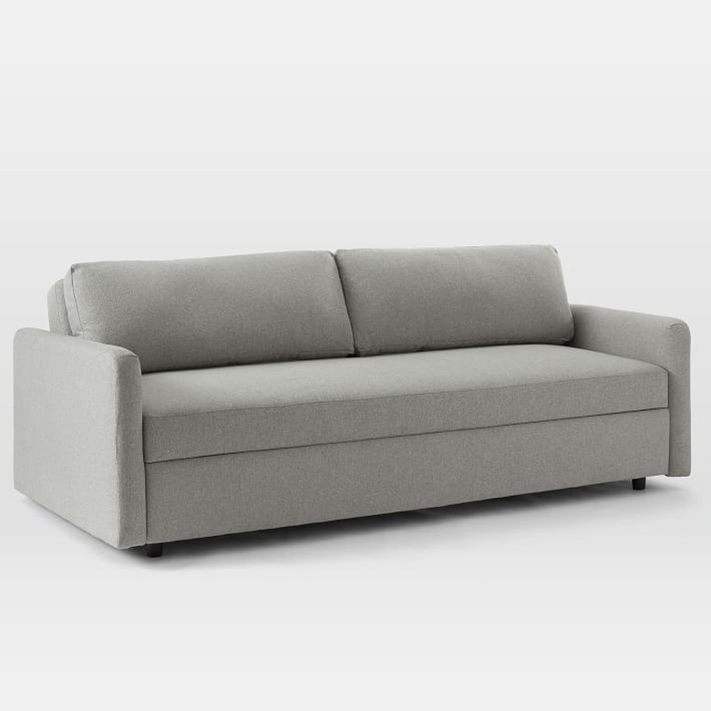 Sleeper eco-friendly couch from West Elm