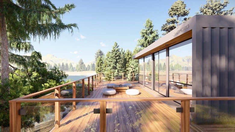 modern eco-friendly modular home