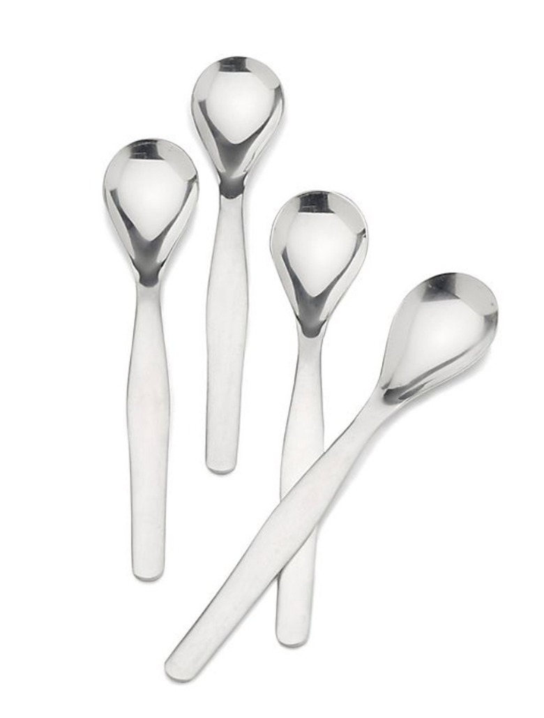 Silver egg spoons