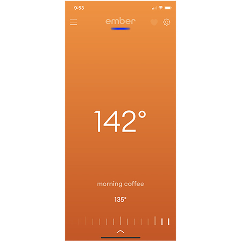 ember mug app screenshot