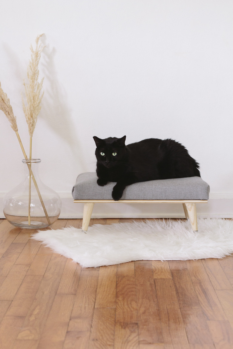 DIY chic stylish cat bed